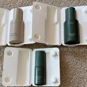 Primally Pure Skincare Trio - Cleansing Oil, Plumping Mist, and Fancy Face Serum